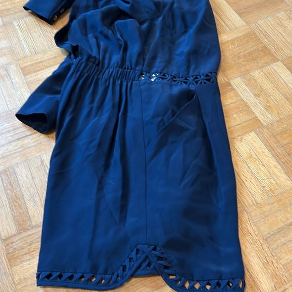 Jonathan Simkhai Navy Blue Long Sleeve Romper - Picture 9 of 16
